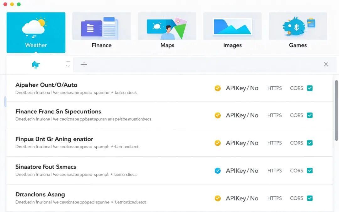 49万 Star：免费 API 大全，2200+ 接口一网打尽——public-apis 完整教程 - 知乎