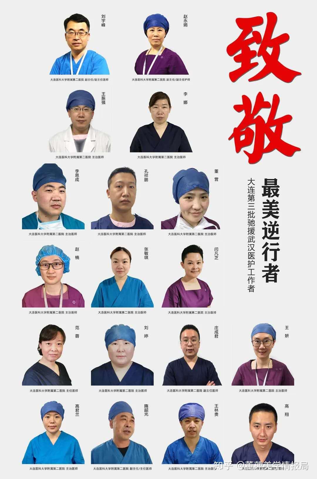 董萍整形致敬大连最美逆行者:你保护世界,我保护你!
