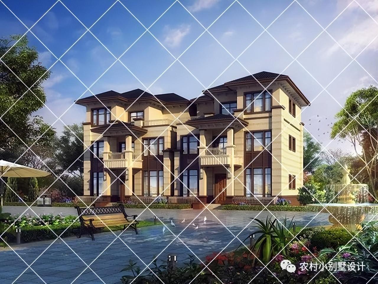 兄弟双拼别墅怎么建比较划算,24套农村双拼自建房别墅省钱又有面子 - 知乎