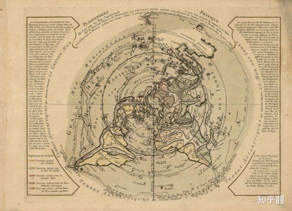 如何评价这张地平论者的世界地图? - 知乎