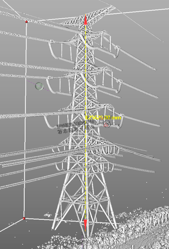 上海滬敖3d三維激光掃描儀在電網數字孿生改造變形監測中的應用