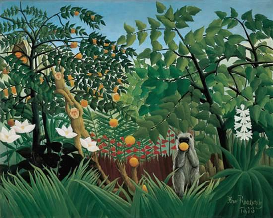 亨利卢梭丛林组画图片