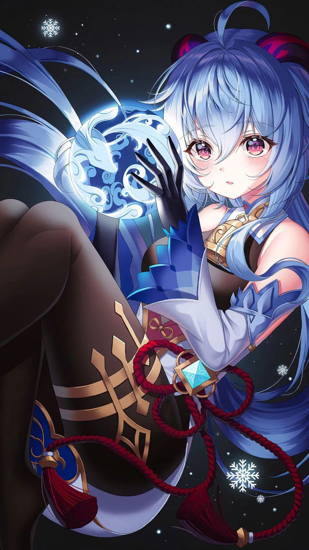 高清动漫美女手机全面屏壁纸628