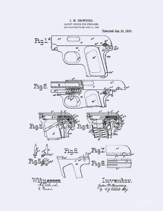 用三维数模解析枪史上第一支袖珍手枪的结构(经典枪