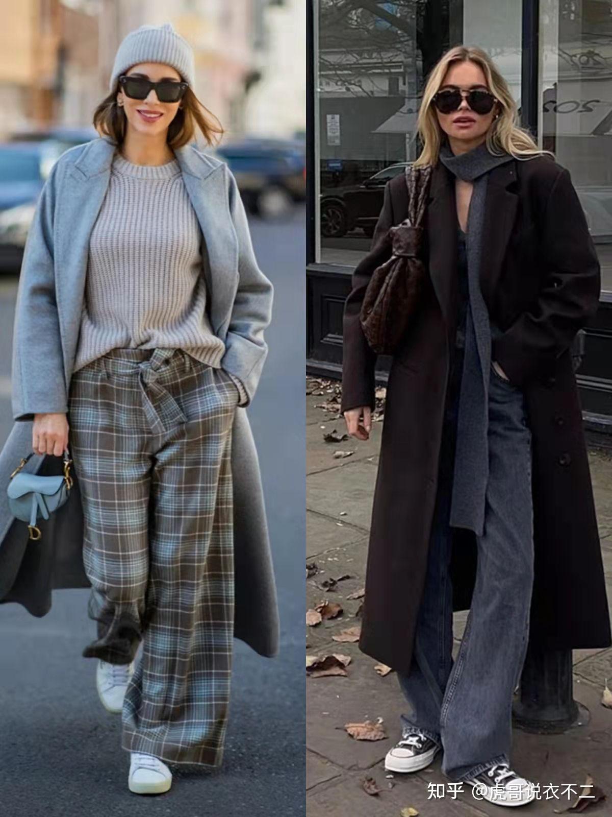 看潮人街拍就知道,"老爹鞋"今年冬季最流行,搭大衣时髦又高级