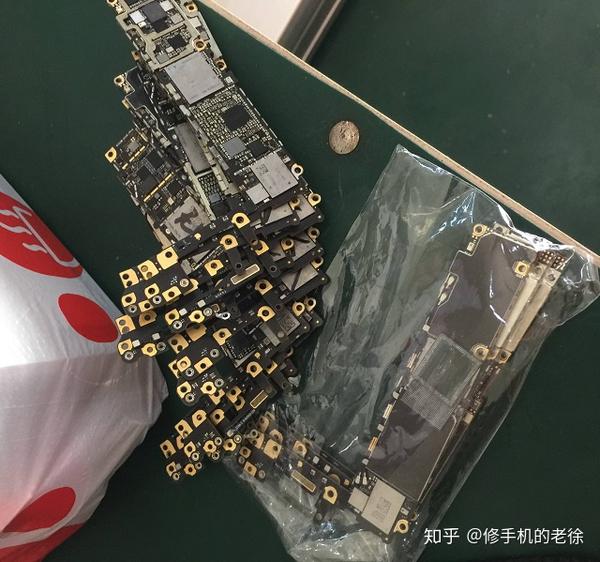 厉害了 报废的iphone主板cpu拆换了6次 安装上ta之后竟然开机了 知乎