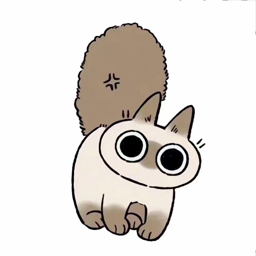 你们有这个暹罗猫的表情包么