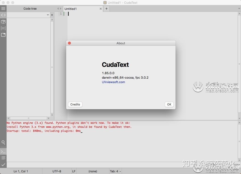 for mac download CudaText 1.202.0.1