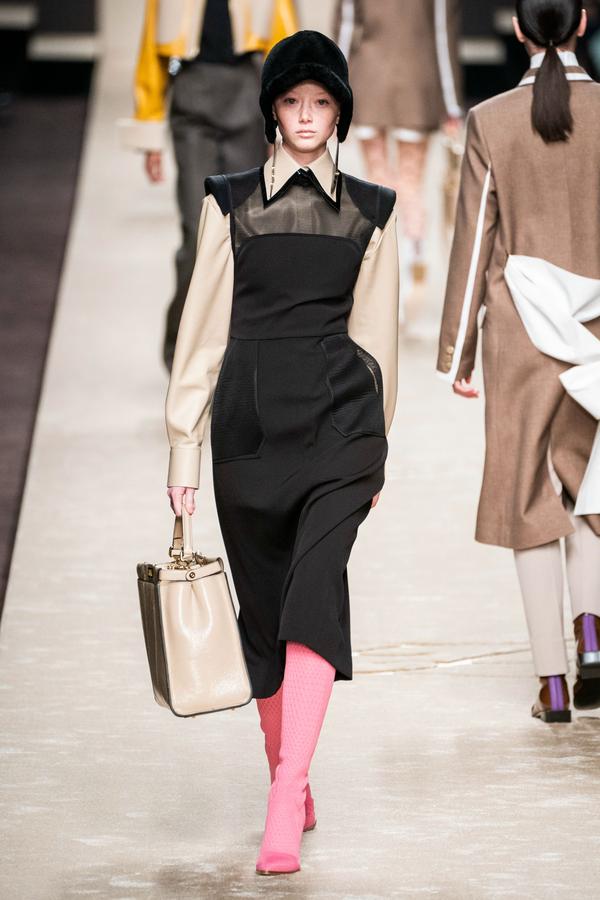 米蘭時裝週│fendi 2019秋冬-老佛爺為fendi設計的最後一場秀