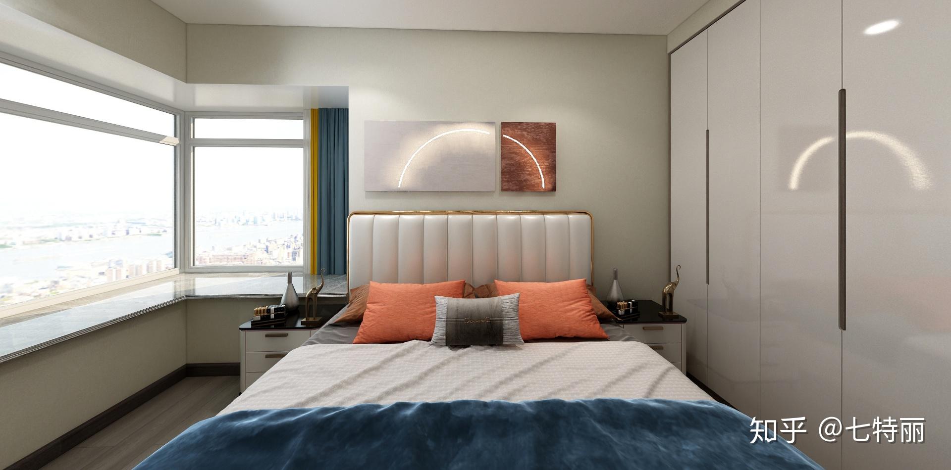 卧室背景墙布设计搭配了解一下