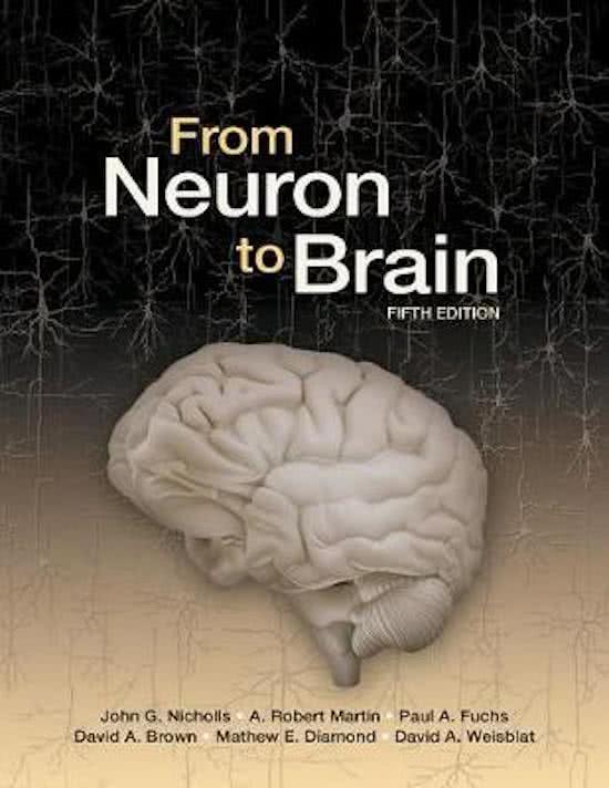 from neuron to brain 5th edition