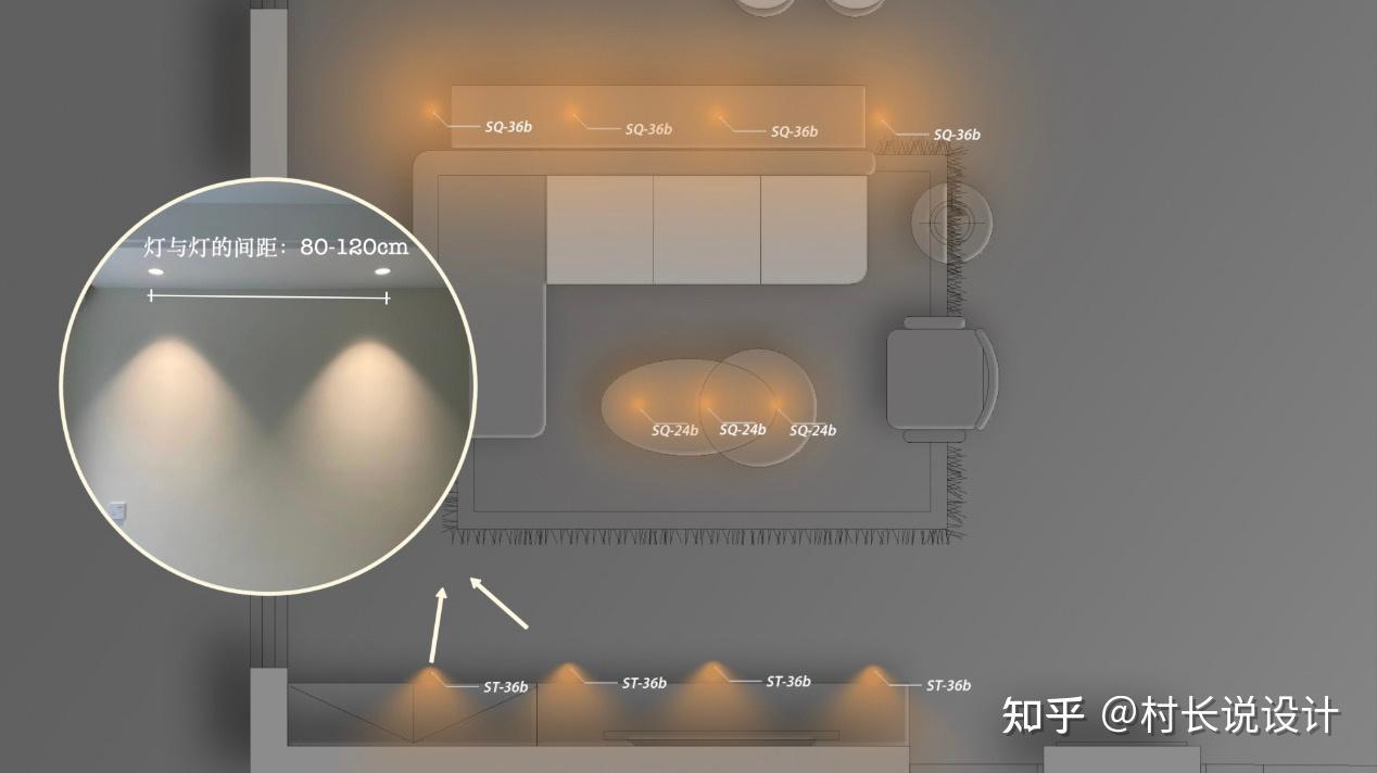 家里安装射灯离墙距离应该有多远合适？ - 知乎