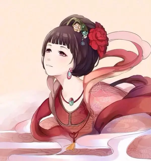 唯美古风手绘画丨"画中人"活色生香,娇艳动人的古风美人! - 知乎