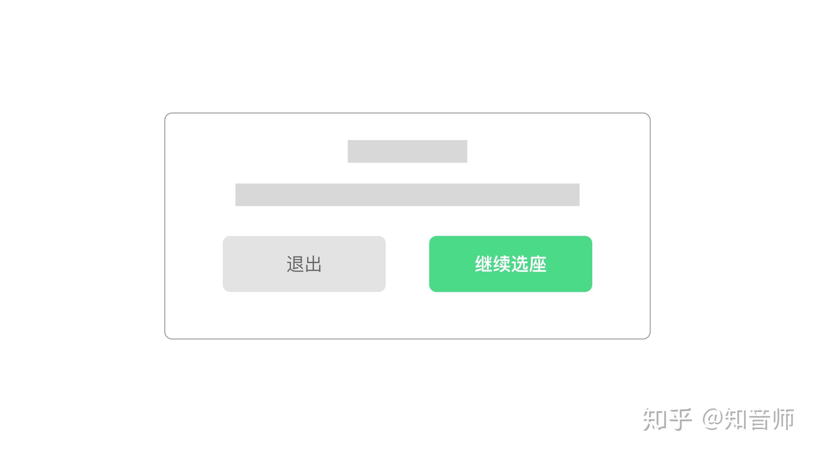 UI设计中“取消按钮”的分析详解 - 知乎