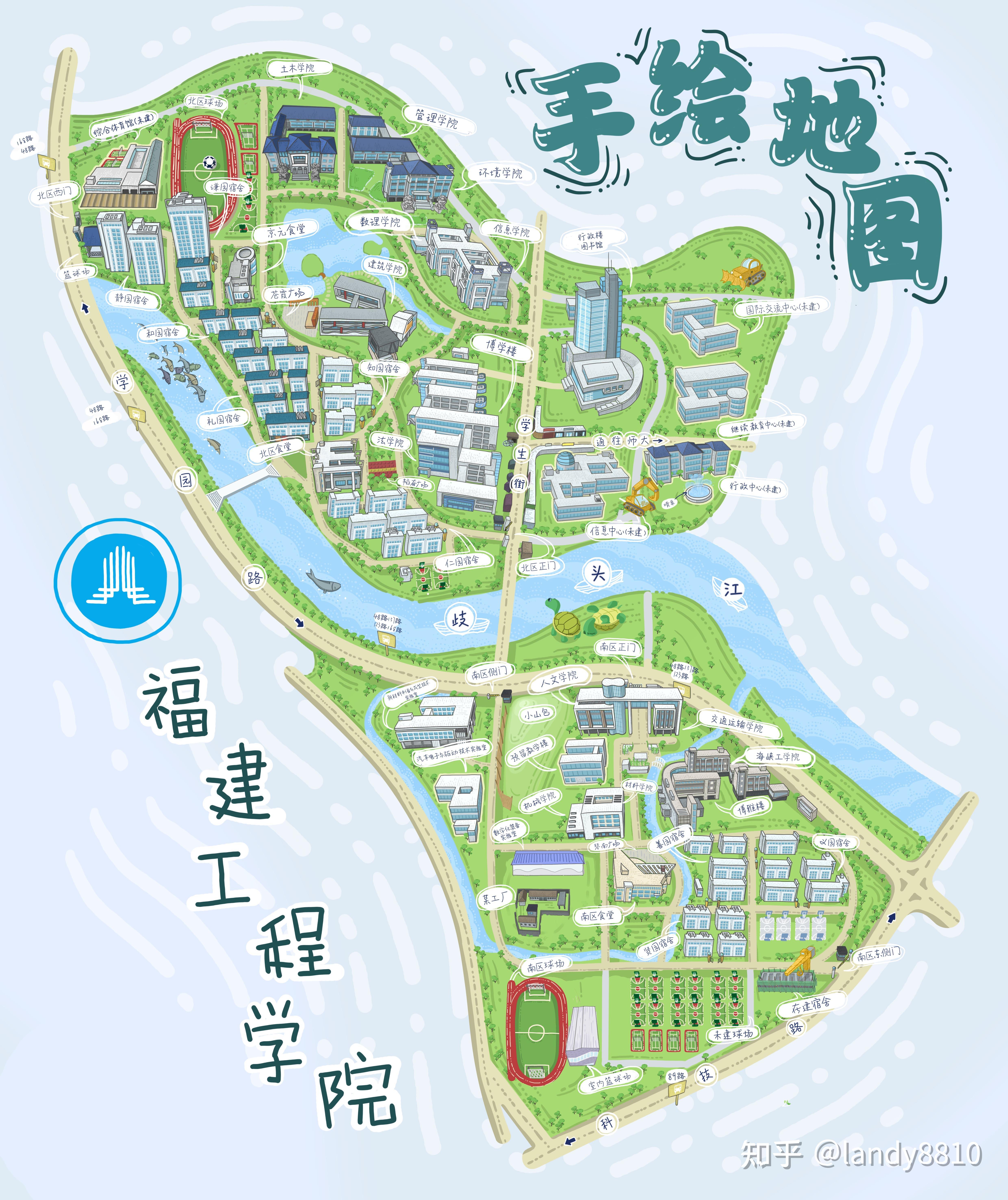 华侨大学地图泉州校区图片