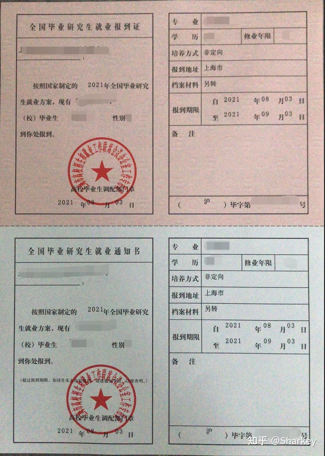 试点第二批2021年非上海生源应届普通高校毕业生进沪就业落户附落户