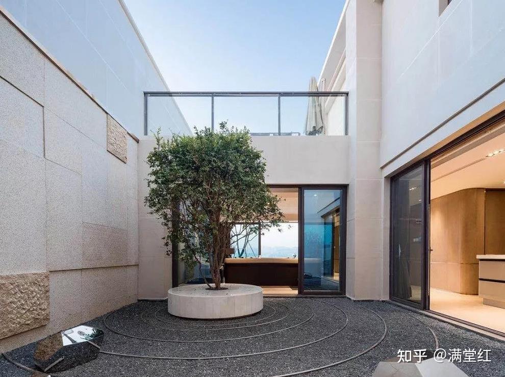 下沉式庭院,带来更高级的生活体验