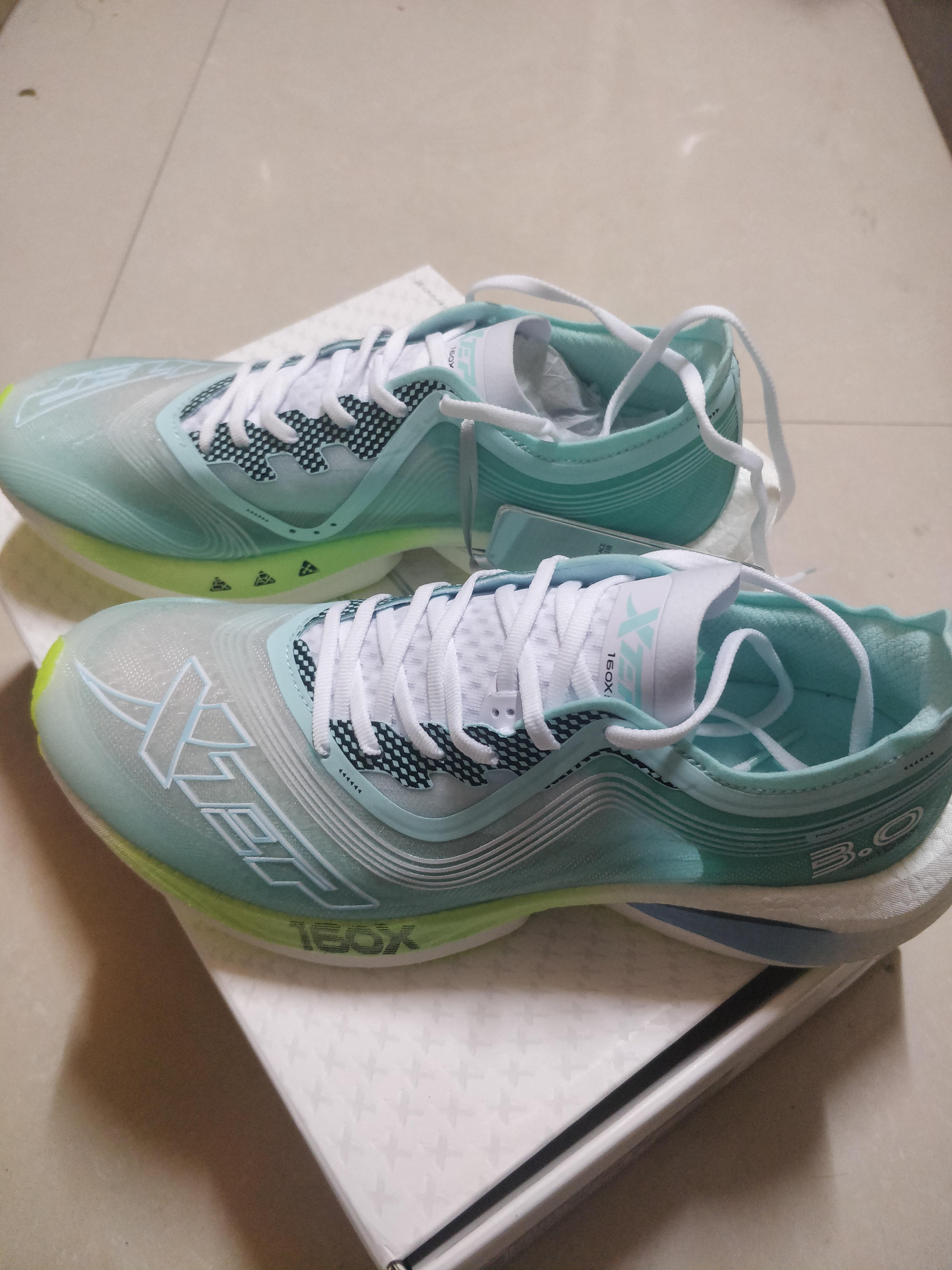 特步160x30跑鞋开箱