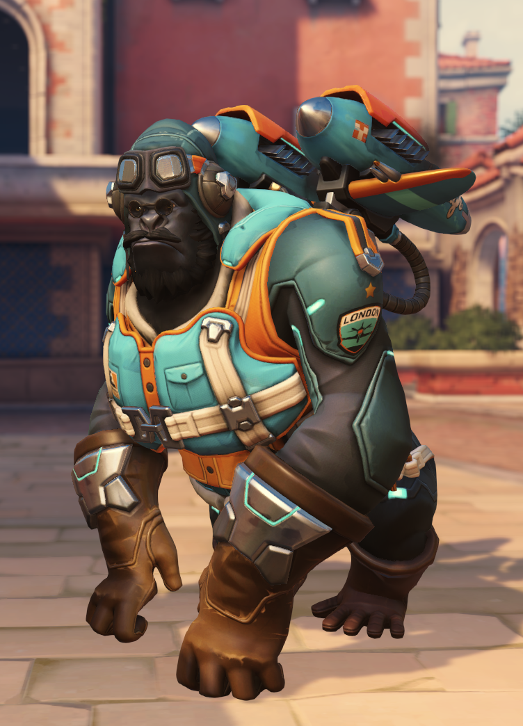 守望先锋皮肤鉴赏温斯顿