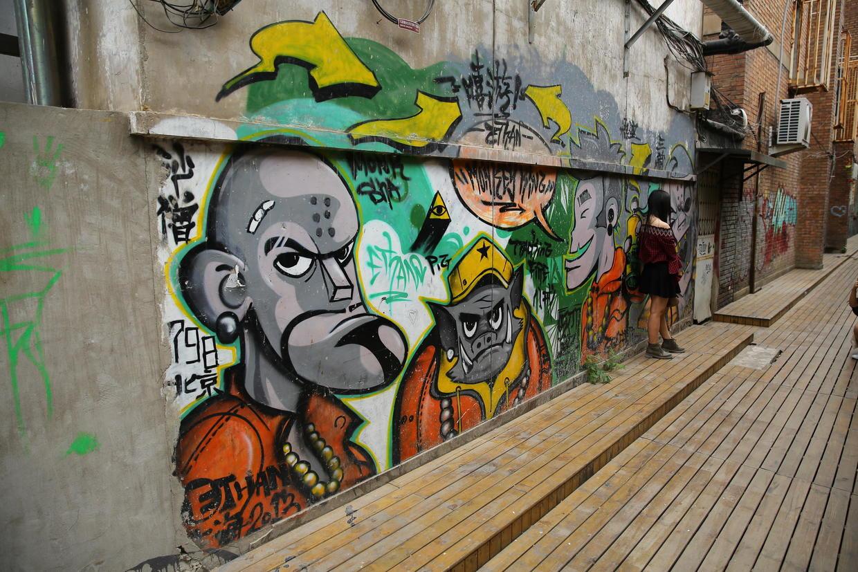 摄影北京798游记涂鸦与雕塑篇