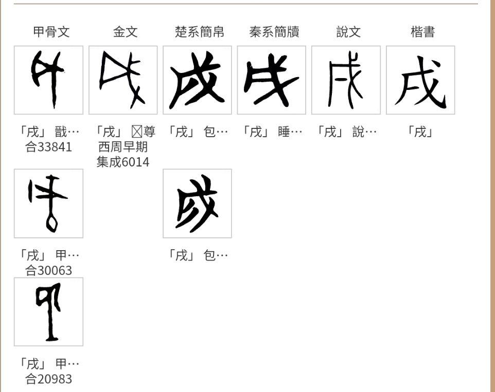 戉和戊在渊源上有什么不同,“歲”字是从戉还是从戊? - 知乎