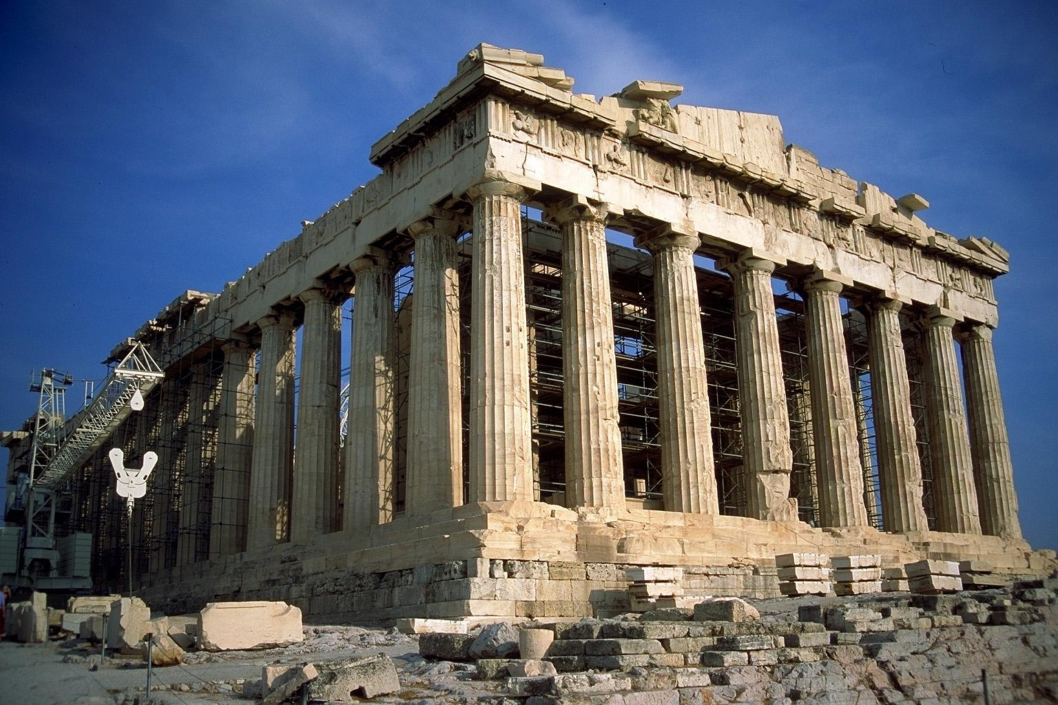 古希腊建筑有没有应用拱券结构