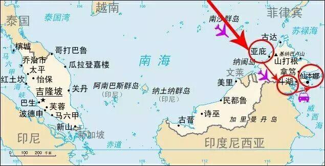 沙巴,亚庇和仙本那什么关系?