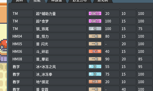其中剧毒是可以用蘑蘑菇来遗传,其他技能直接学习技能机,然后再孵蛋就