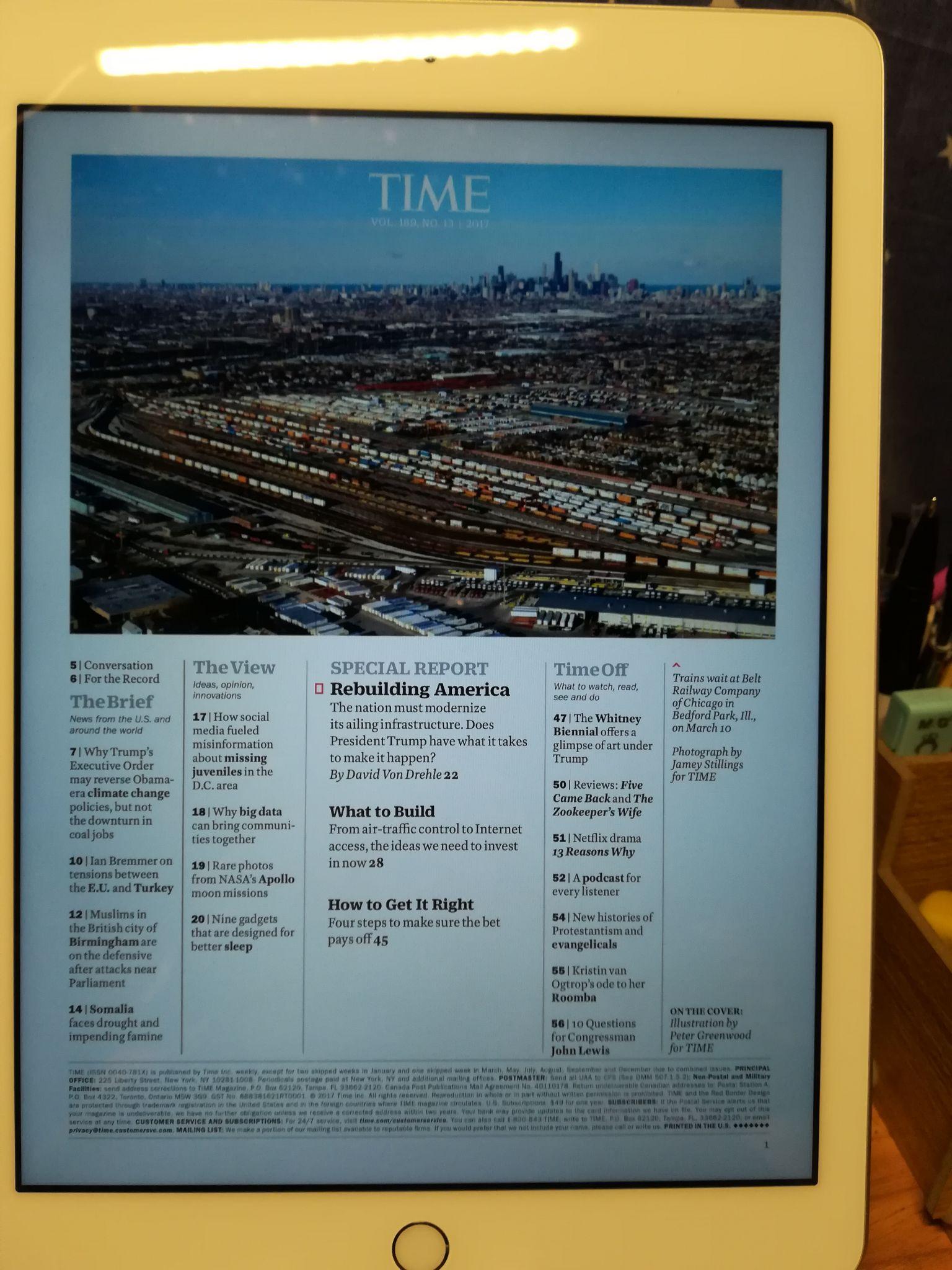 用9.7寸new ipad2017看pdf时是一种怎样的体验