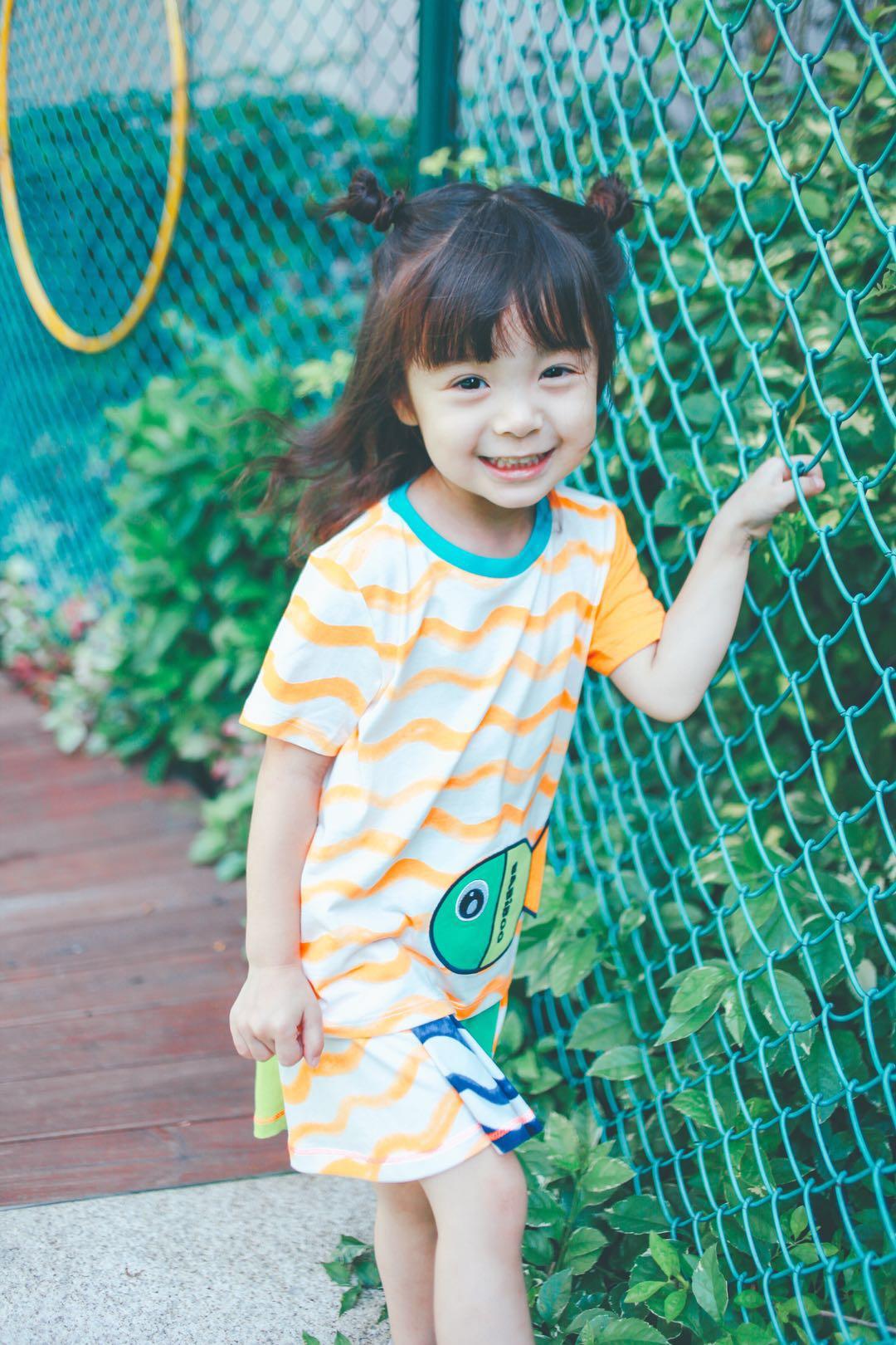 国民萌娃甜哈琳萌翻黄景瑜小仙女助力萌娃运动会啦