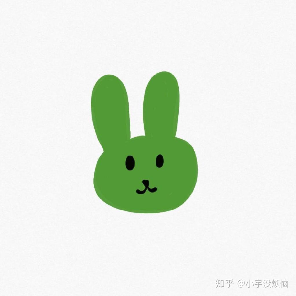 顾淼的绿色的兔子图片图片