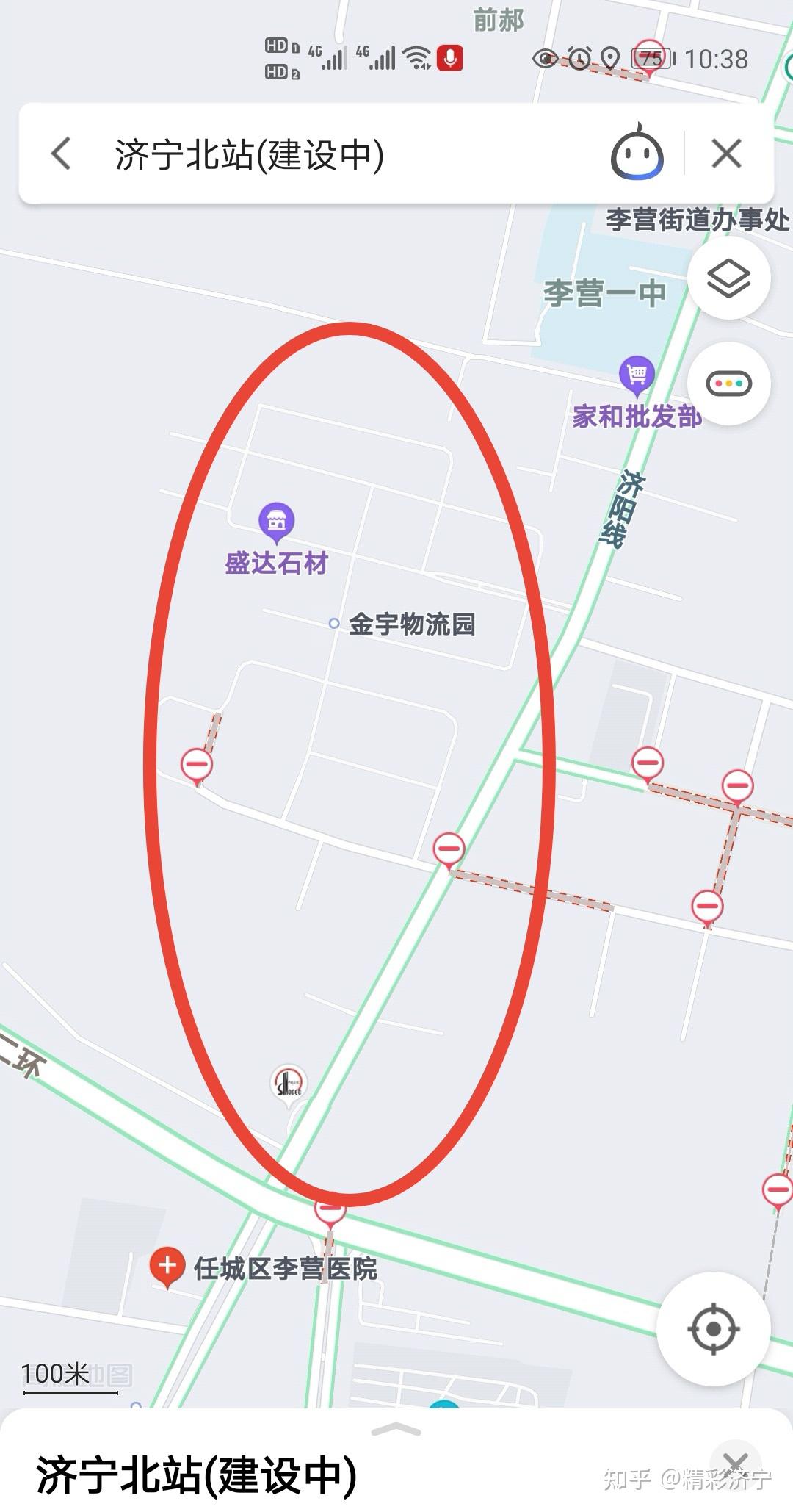 大膽預測琵琶山路會直通濟寧高鐵北站