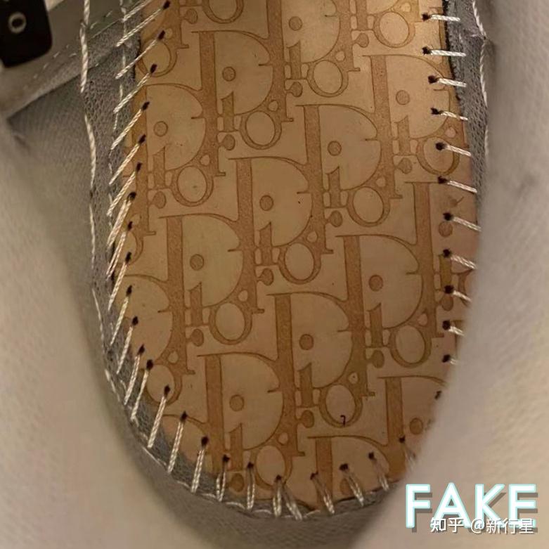 迪奥diorairjordan1low真假对比