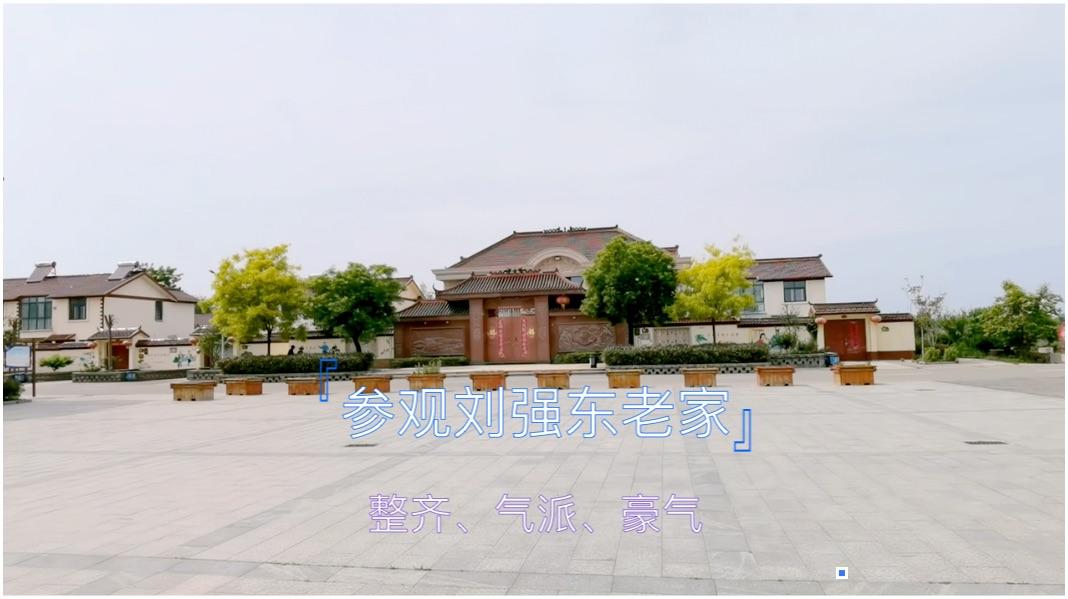 带你看看刘强东老家宿迁市光明村看看大强子的豪宅