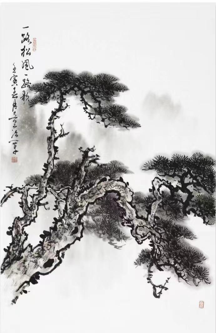 著名画家童治军苍松的世界 - 知乎