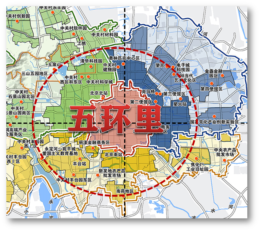 北京新格局二环限住四环限商五环限医