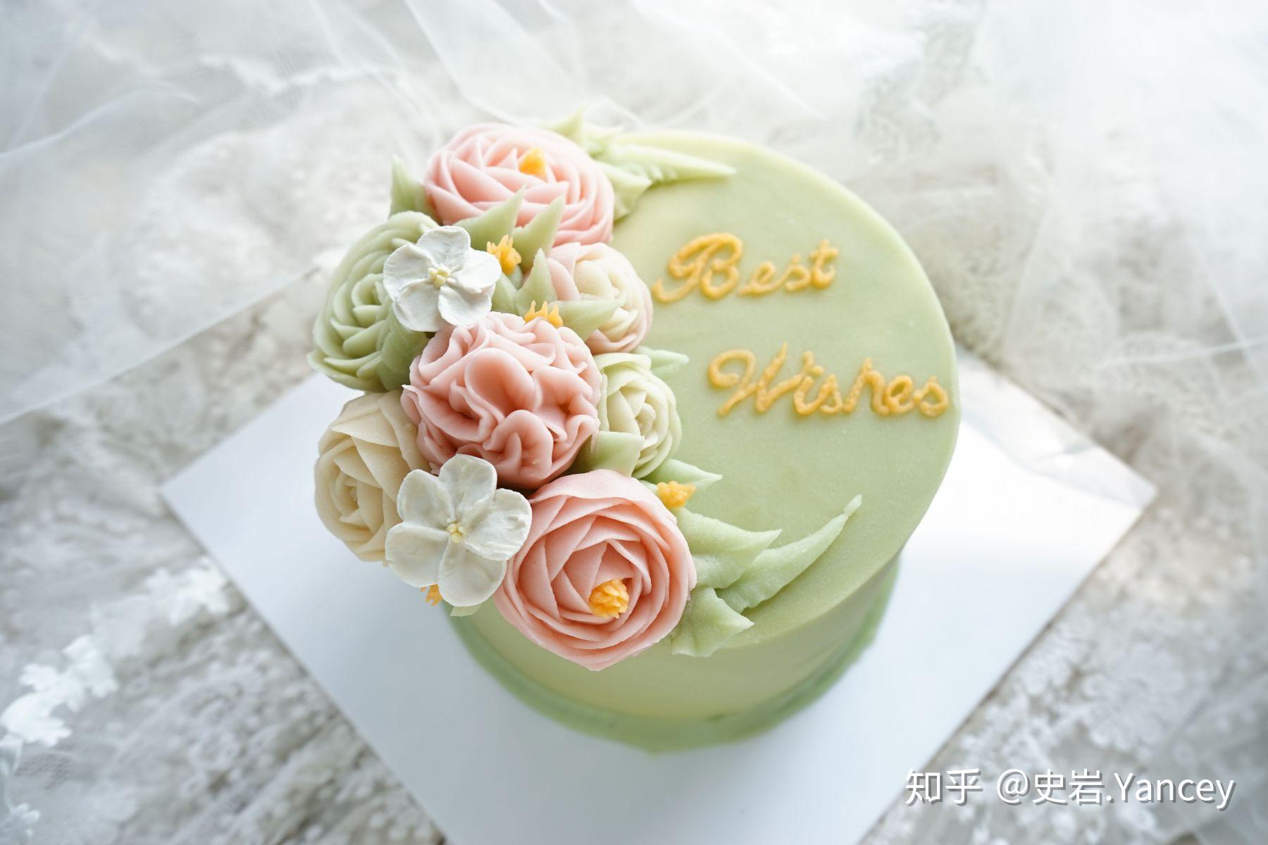 爱厨房的幸福之味: 韩式裱花蛋糕~~~初体验 Buttercream Cake