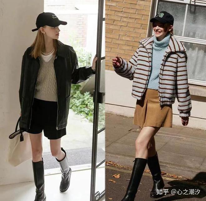 冬天“长靴”这样搭配衣服，优雅不冻人，比想象好看！ - 知乎