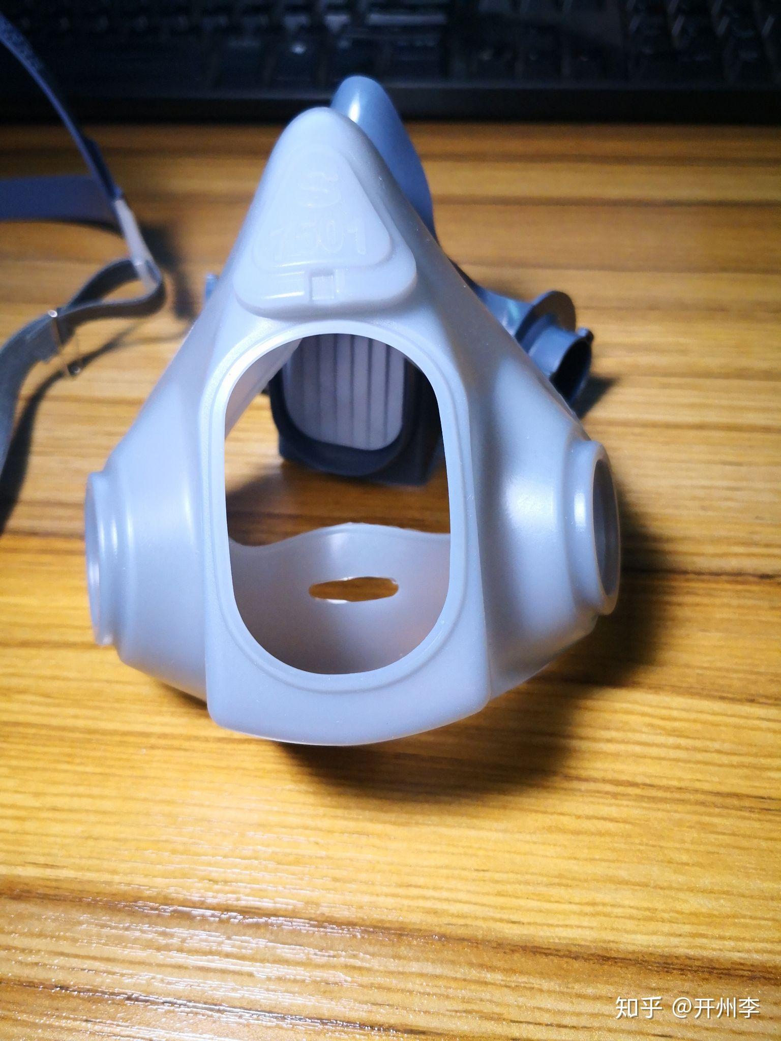 特殊时期3m防毒面具半面罩的个人使用感受(7502 7501 6200 6100 加入