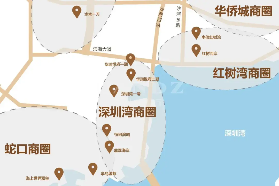 这三个商圈太火了在深圳就该住这儿