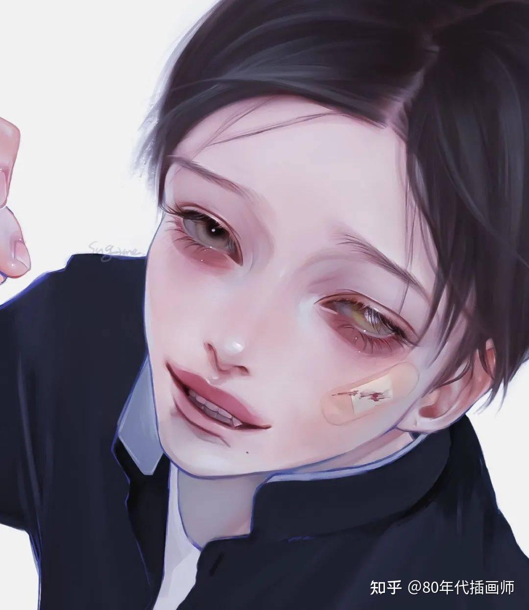 插画师眇眼笔下的病娇女孩你见过吗?