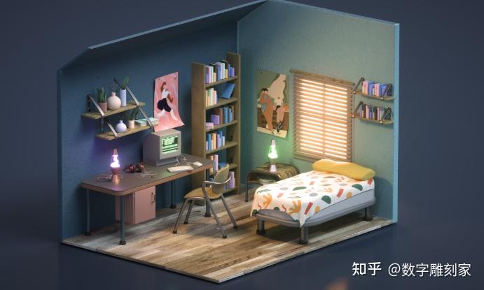 c4d适合做室内设计吗?c4d适用行业 - 知乎