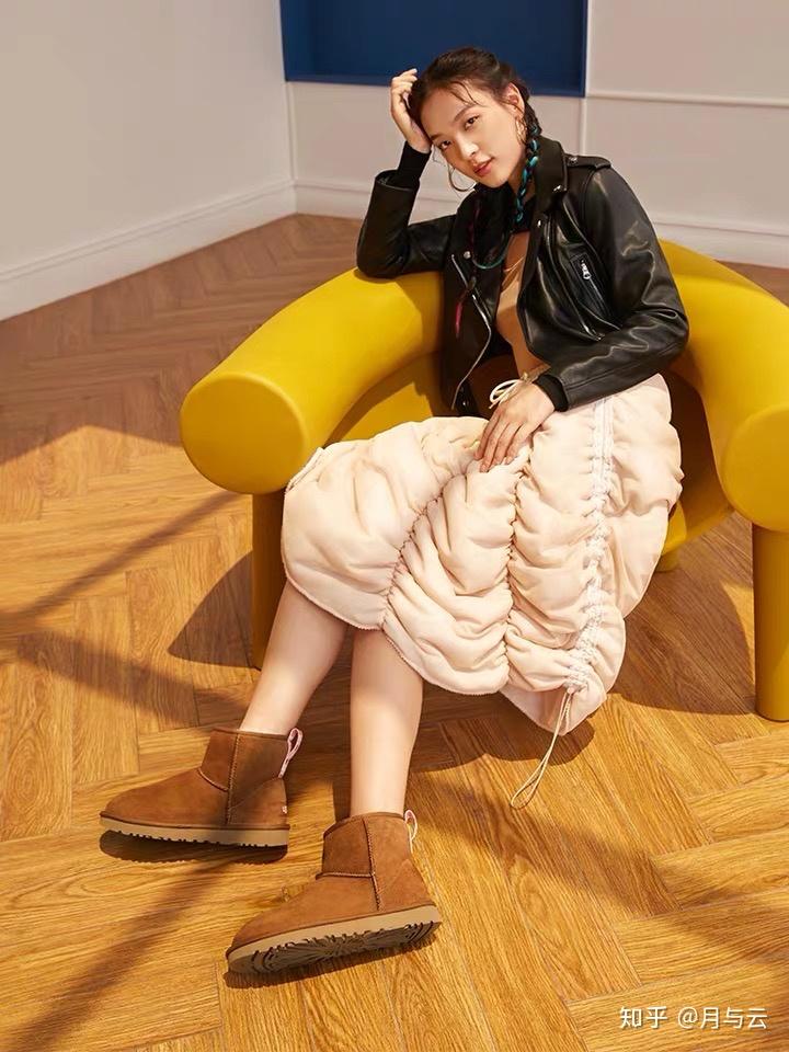 女生如何搭配雪地靴