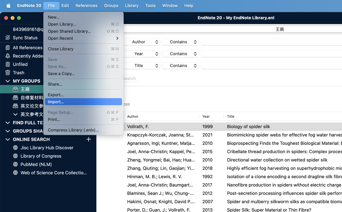 Endnote Import Mac版 Endnote 20使用过程中出现的问题 - 知乎