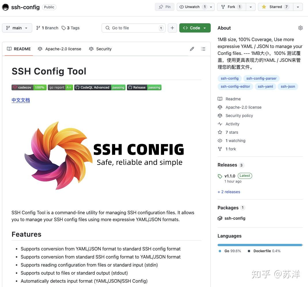 Sab Configuration Tools 使用结构化数据管理 SSH 配置:SSH Config Tool - 知乎