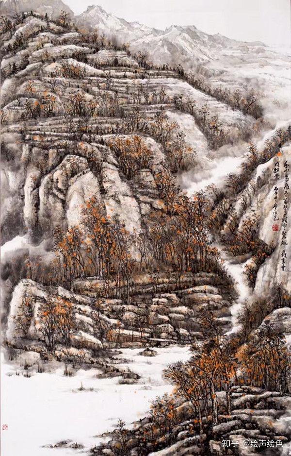 书画家唐德光意境饱满笔底春风