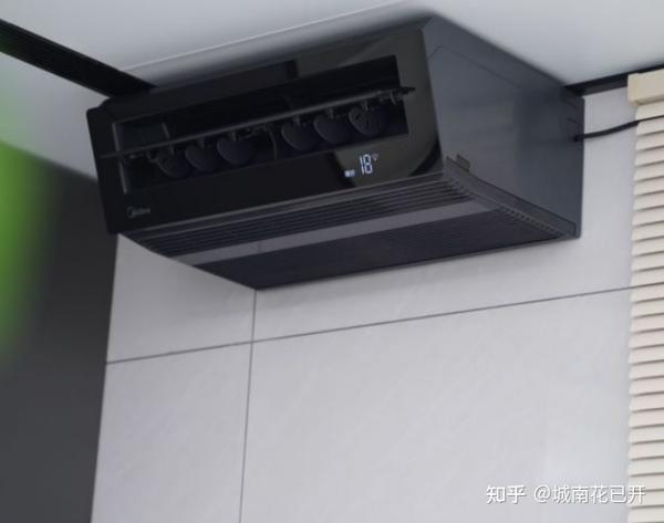美的厨清凉厨房空调效果怎么样?和凉霸,普通挂机对比效果如何?