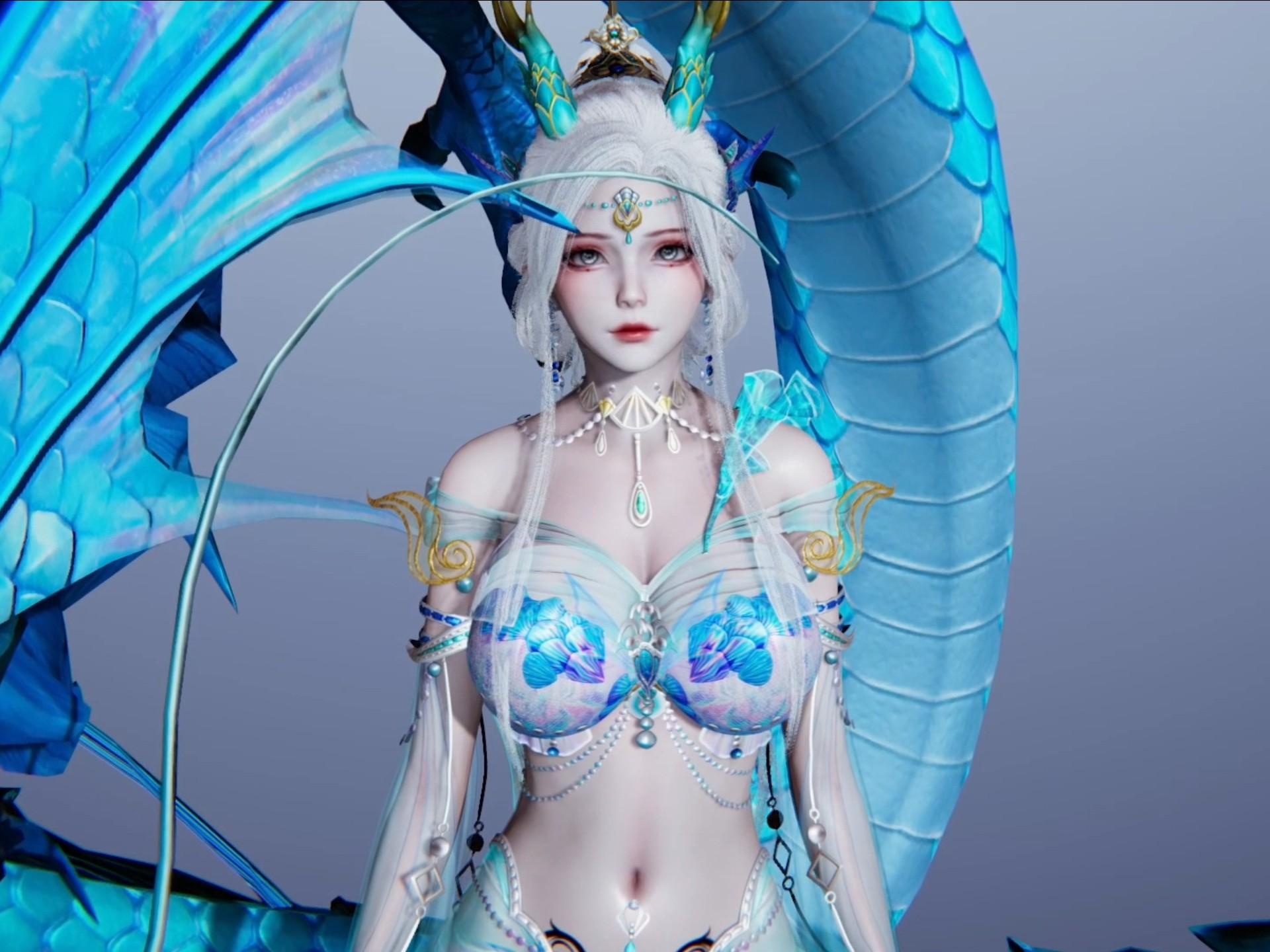 王牌竞速 清龙照影 人物卡捏脸展示