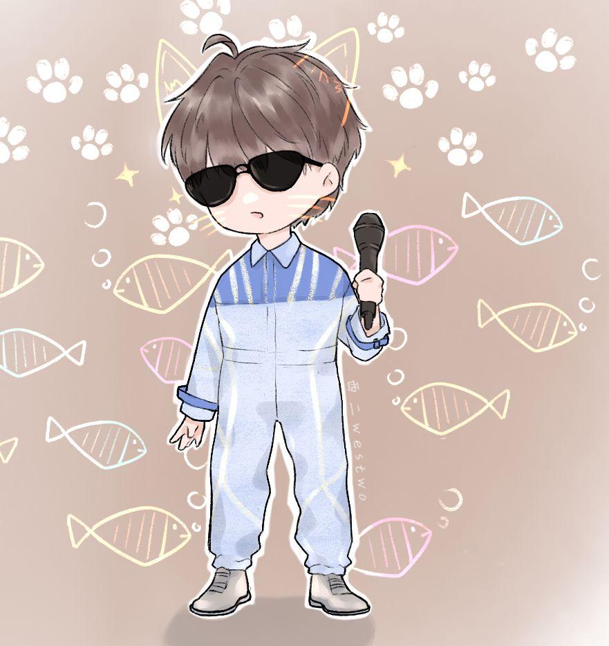 大家有没有许嵩卡通图呀适合做壁纸头像的那种