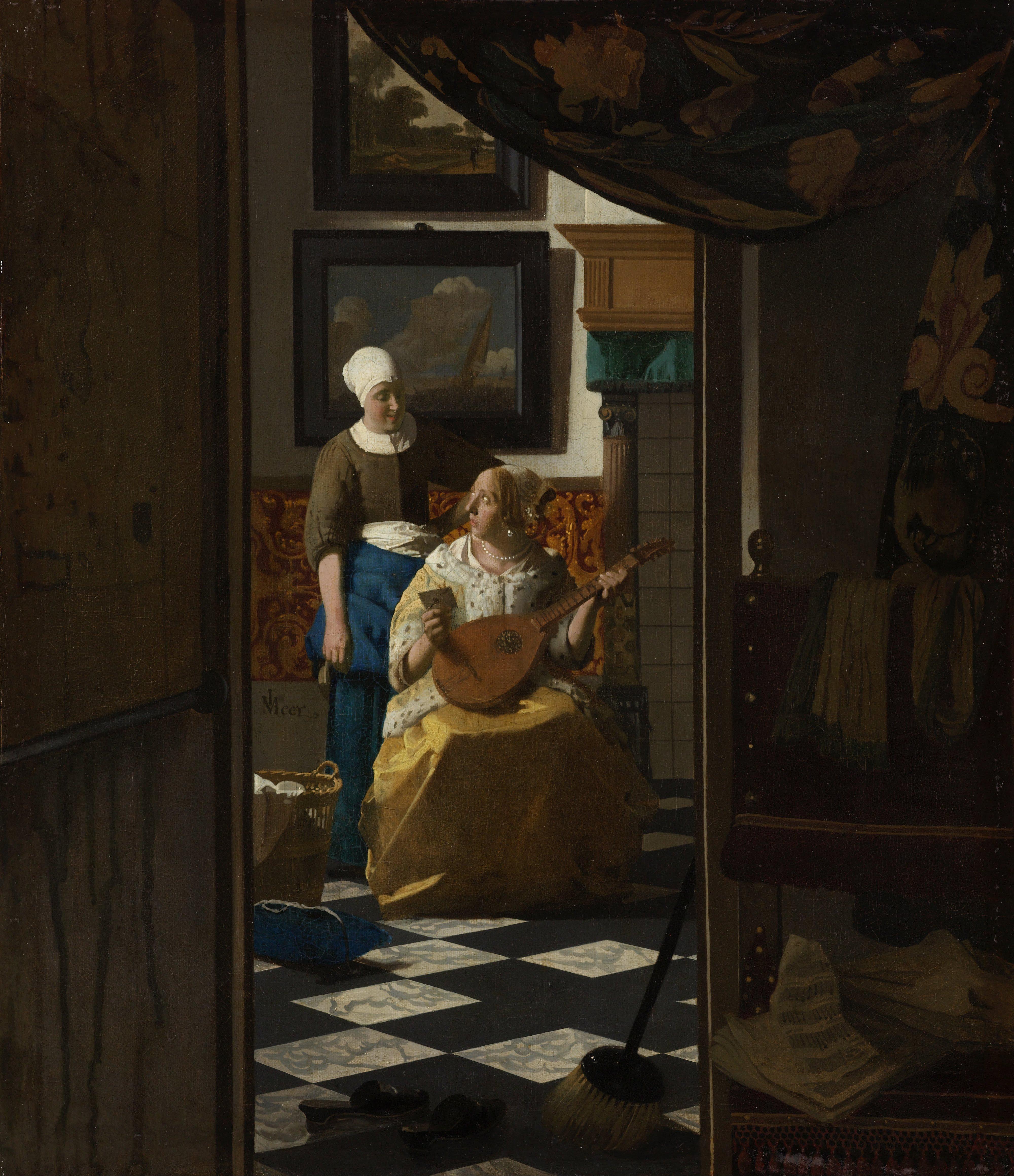 内斯维米尔johannesvermeer1632年10月31日1675年12月15日荷兰画家